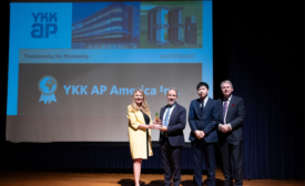 YKK AP Awarded Trademarks for Humanity Award by US Patent and Trademark Office